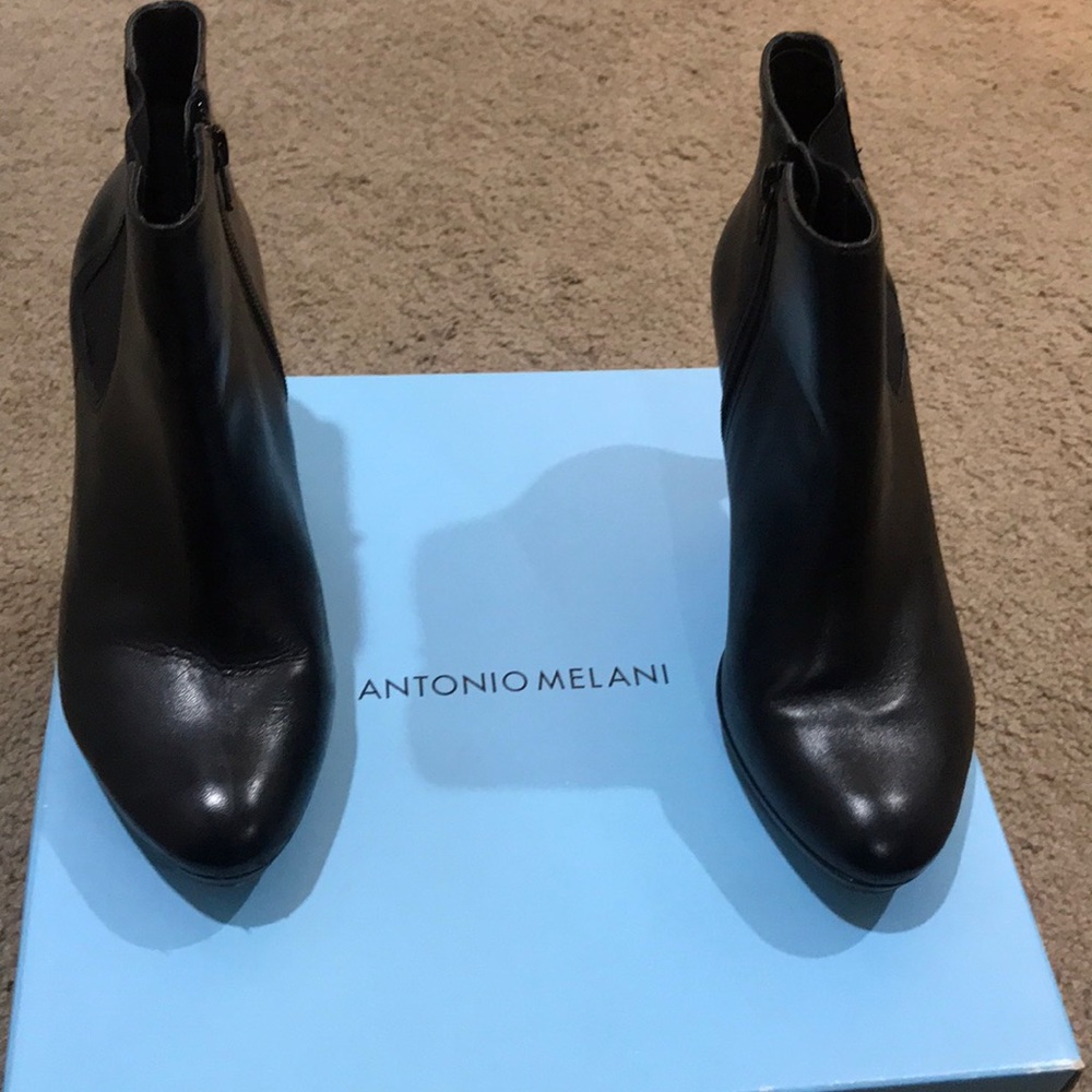 COPY - ANTONIO MELANI DILLIAN ANKLE BOOTIE SZ 6.5 @1424magoak